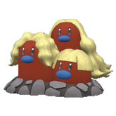 Shiny Alolan Dugtrio